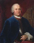 Portrait of Heinrich von Brehl Louis de Silvestre